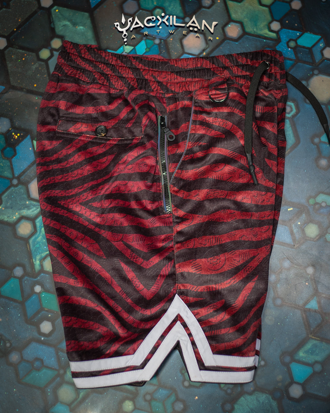Boxing Short White Mountains Men / Velvet Fawn - REDSHERKANKS
